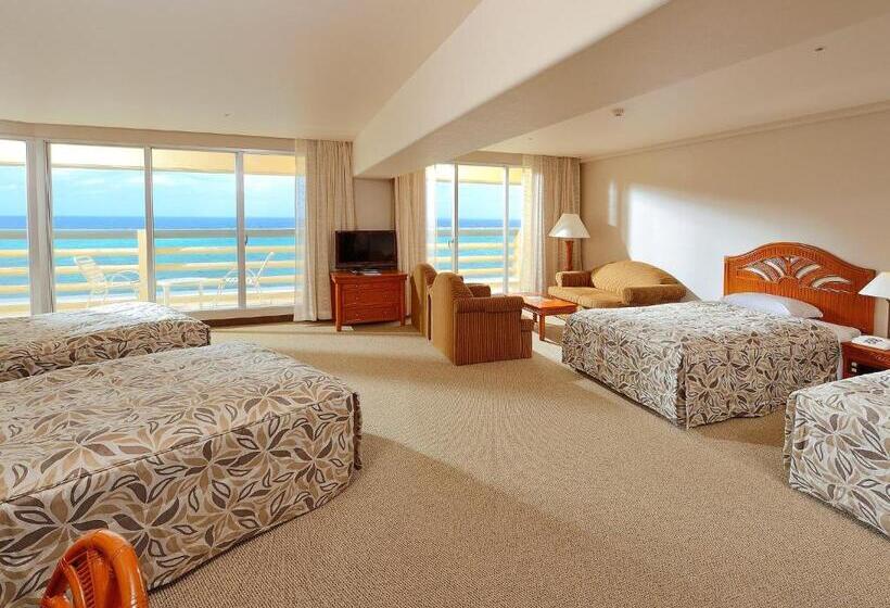 اتاق استاندارد با چشم‌انداز دریا, Rizzan Sea Park Hotel Tancha Bay