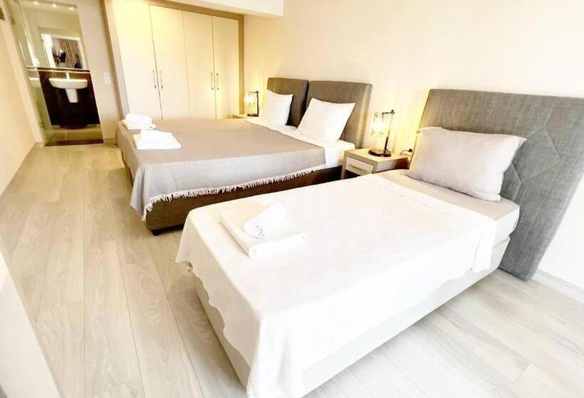 اتاق لوکس با چشم‌انداز دریا, Farrys Boutique Hotel & Beach Club   Yalıkavak