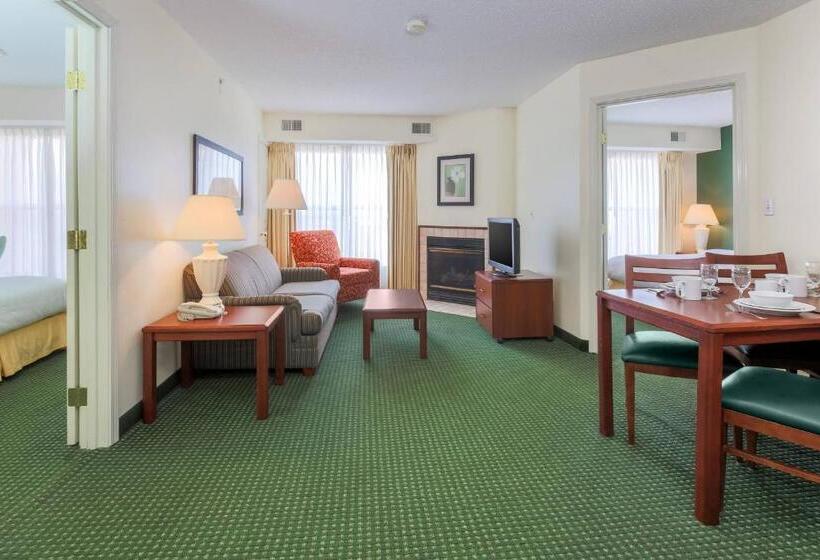 带2个卧室的套房, Residence Inn By Marriott Oklahoma City South