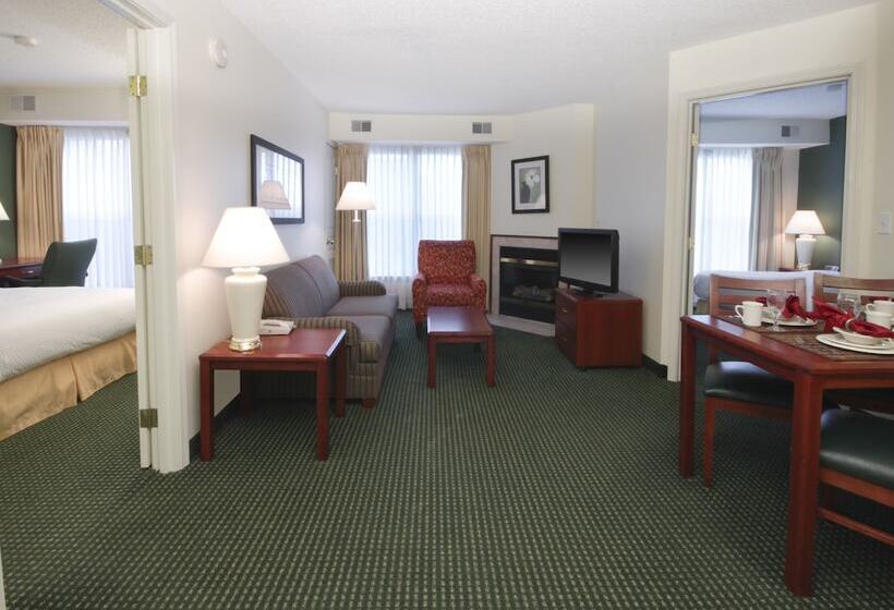 带2个卧室的套房, Residence Inn By Marriott Oklahoma City South