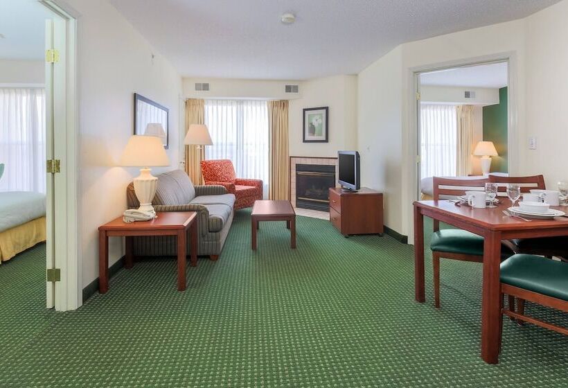 带2个卧室的套房, Residence Inn By Marriott Oklahoma City South