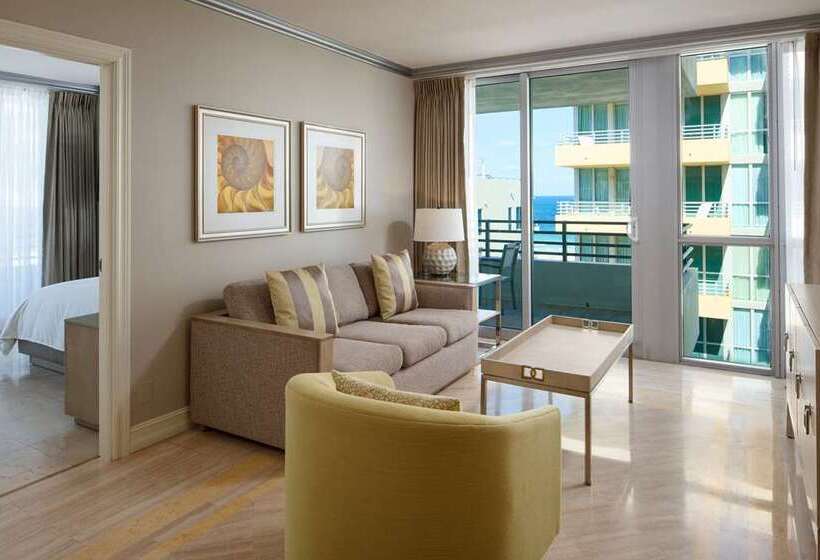 Люкс Кровать Кинг, Hilton Bentley Miami/south Beach