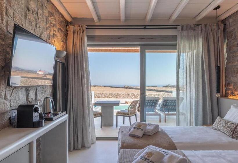 اتاق استاندارد با تخت دو نفره بزرگ, Aegean Hospitality