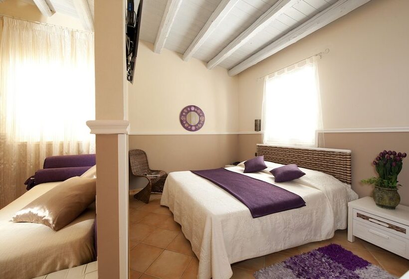 اتاق استاندارد چهار تخته, Charme Hotel Villa Principe Di Fitalia