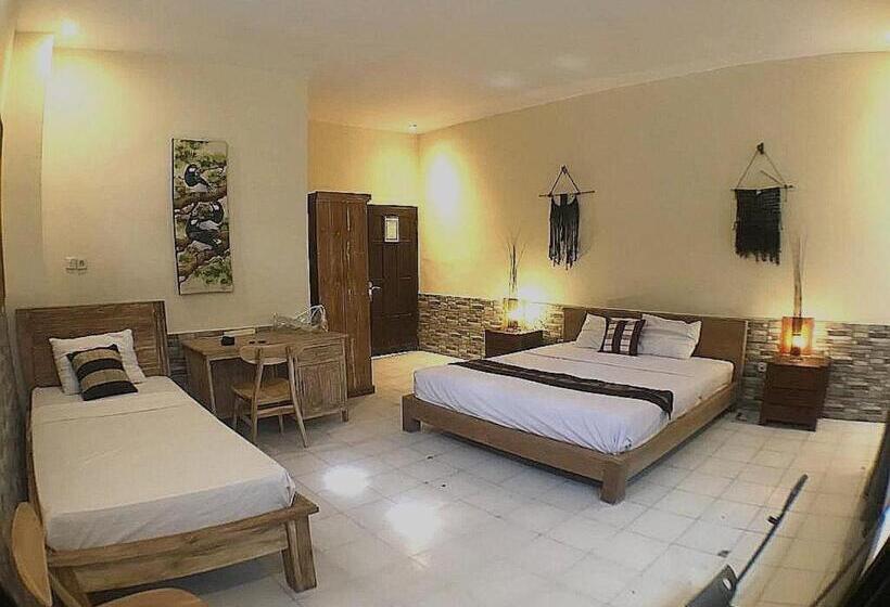 اتاق لوکس سه تخته, Puri Canggu Rooms Ll
