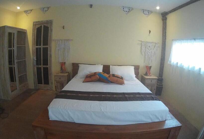 اتاق استاندارد با چشم‌انداز استخر, Puri Canggu Rooms Ll