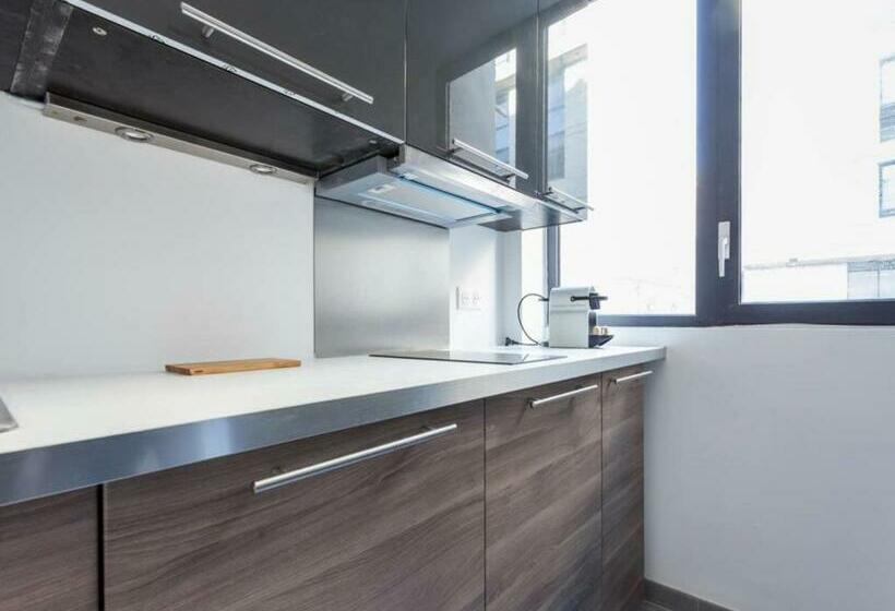 Apartamento 1 Dormitório, Coeur Urbain Apartments  Place De La Comãƒæ’ã‚â©die