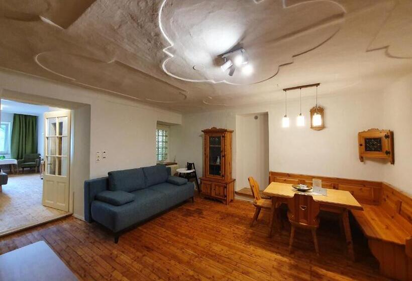 テラス付き１ベッドルームアパートメント, Gasthof Grüner Baum