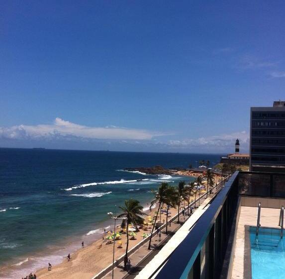 Escritório Estándar, Flat Vista Mar Frente Ou Lateral Na Barra Em Salvador