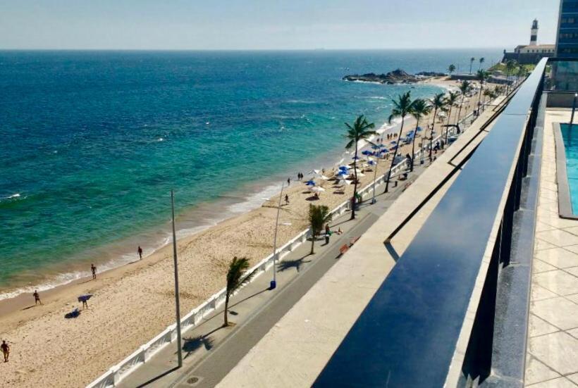Escritório Estándar, Flat Vista Mar Frente Ou Lateral Na Barra Em Salvador