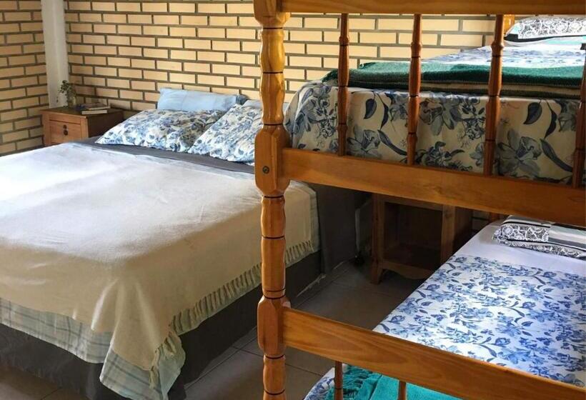 4인용 스탠다드 룸, Paraíso Hostel Praia Do Rosa