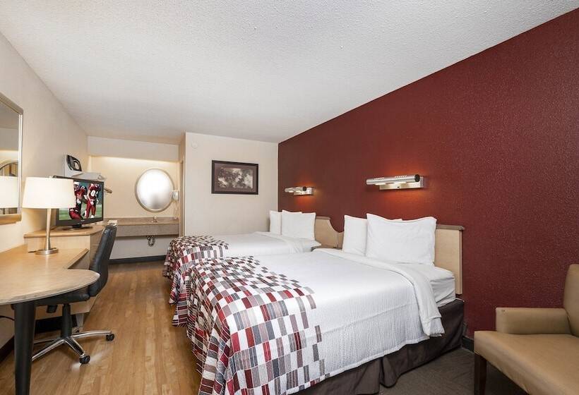 Номер Deluxe, Red Roof Inn Detroit Rochester Hills/ Auburn Hills