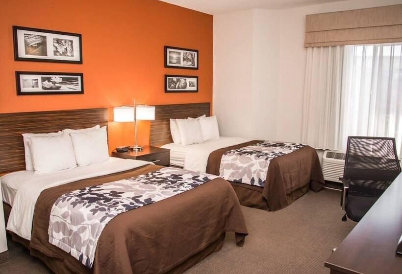 스탠다드 룸 더블 침대 2개, Sleep Inn & Suites At Concord Mills