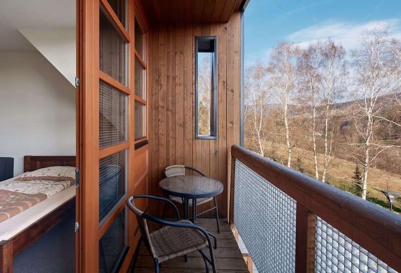 1침실 스탠다드 복층 주택, Wellness Apartmány říčky V Orlických Horách