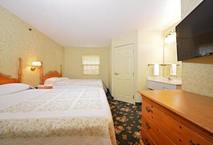 Номер Стандарт 2 Двуспальные Кровати, Our Guest Inn And Suites   Downtown