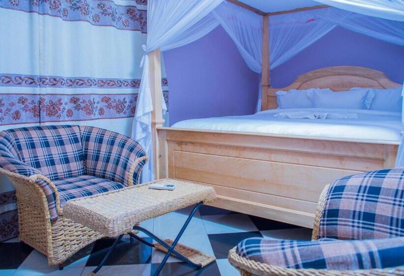 Стандартный Номер Кровать Кинг, Mzunguu Safari Lodge