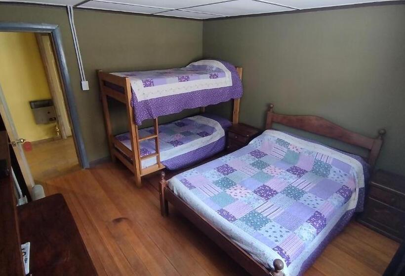 经济四人间 - 带共用浴室, Hospedaje Leñas Del Tolosa