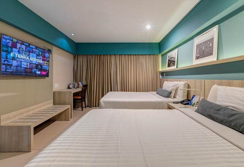 Номер Стандарт Боковой Вид на Море, Monte Pascoal Praia Hotel Salvador