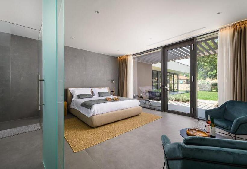 带大床的豪华间, Relais And Wine San Tommaso