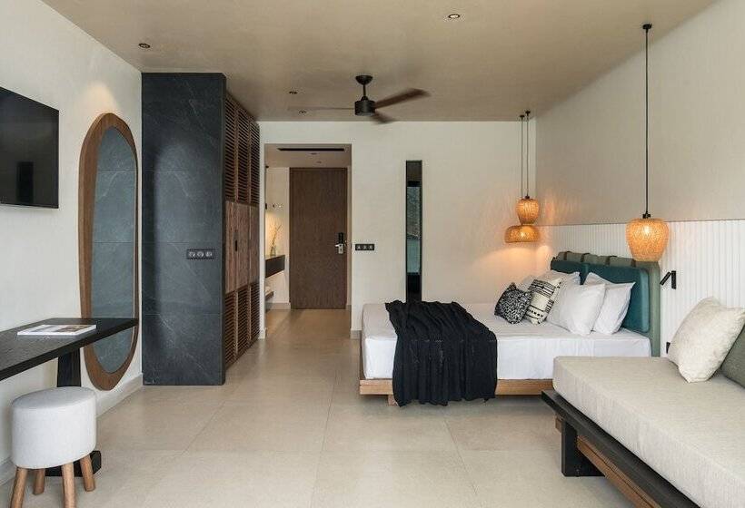 اتاق استاندارد با چشم‌انداز دریا, Fodele Beach Water Park Resort