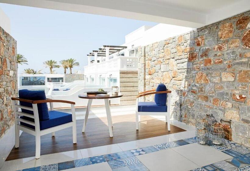 اتاق سوپریور با چشم‌انداز باغ, Minos Imperial Luxury Beach Resort & Spa Milatos