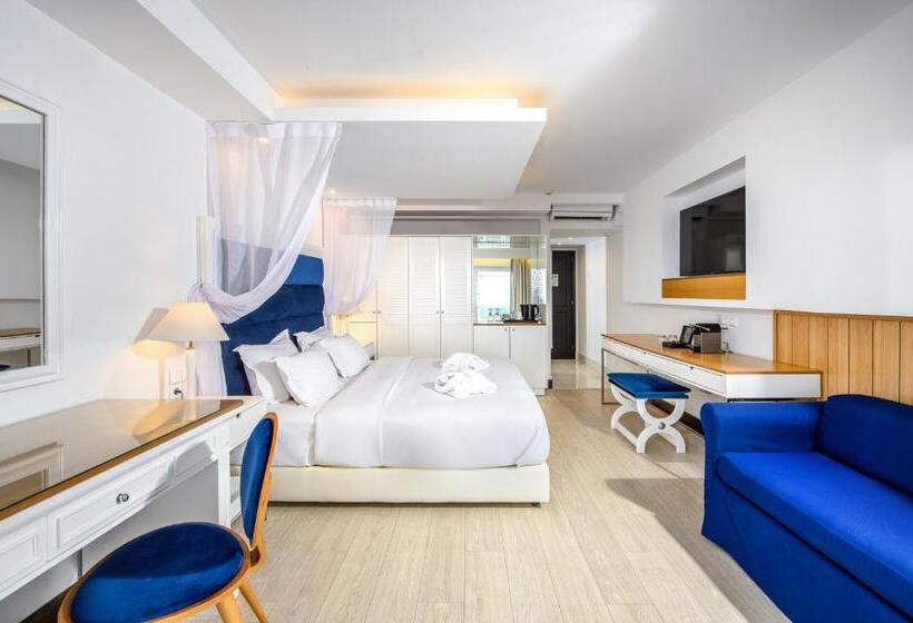 اتاق سوپریور با چشم‌انداز باغ, Minos Imperial Luxury Beach Resort & Spa Milatos