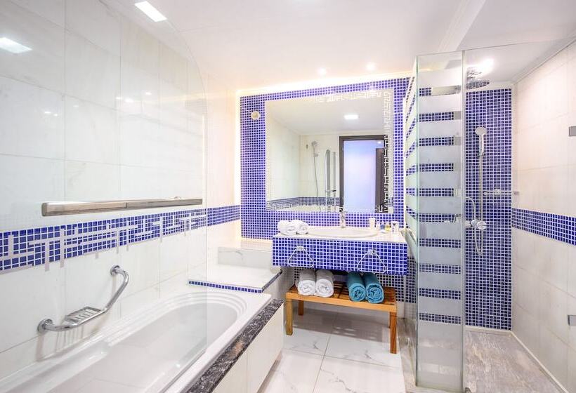 اتاق سوپریور با چشم‌انداز دریا, Minos Imperial Luxury Beach Resort & Spa Milatos