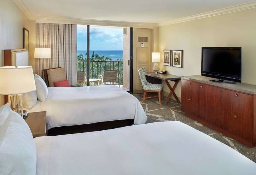 اتاق استاندارد با 2 تخت دوبل, Hilton Hawaiian Village Waikiki Beach Resort
