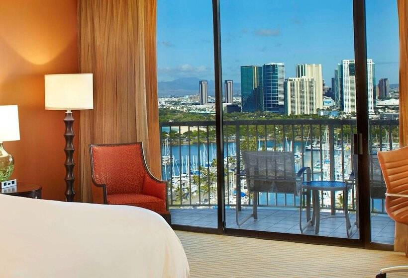 اتاق استاندارد با 2 تخت دوبل, Hilton Hawaiian Village Waikiki Beach Resort