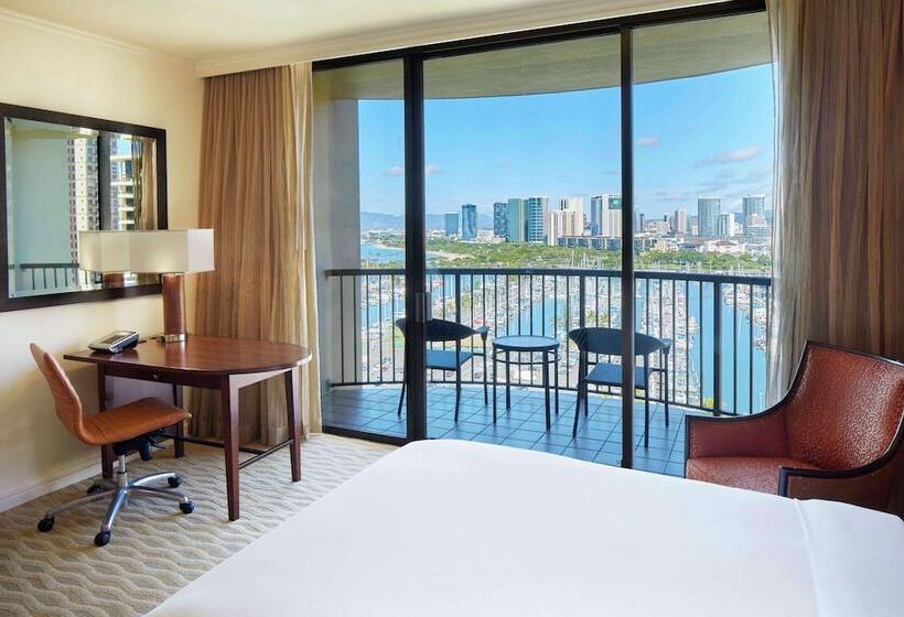 اتاق استاندارد با 2 تخت دوبل, Hilton Hawaiian Village Waikiki Beach Resort
