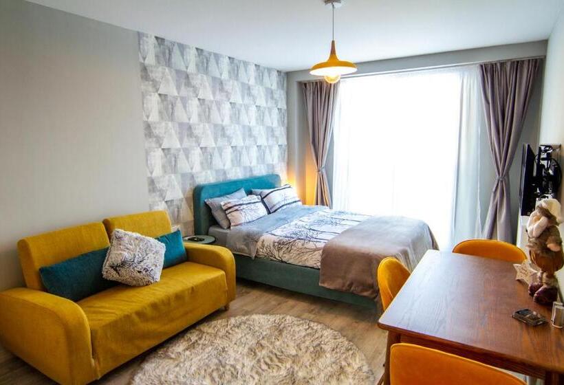 آپارتمان 1 خوابه با تراس, New Gudauri Lofts By Gudauri Travel