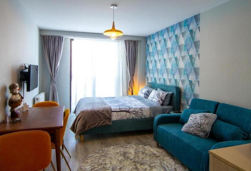 آپارتمان 1 خوابه با تراس, New Gudauri Lofts By Gudauri Travel