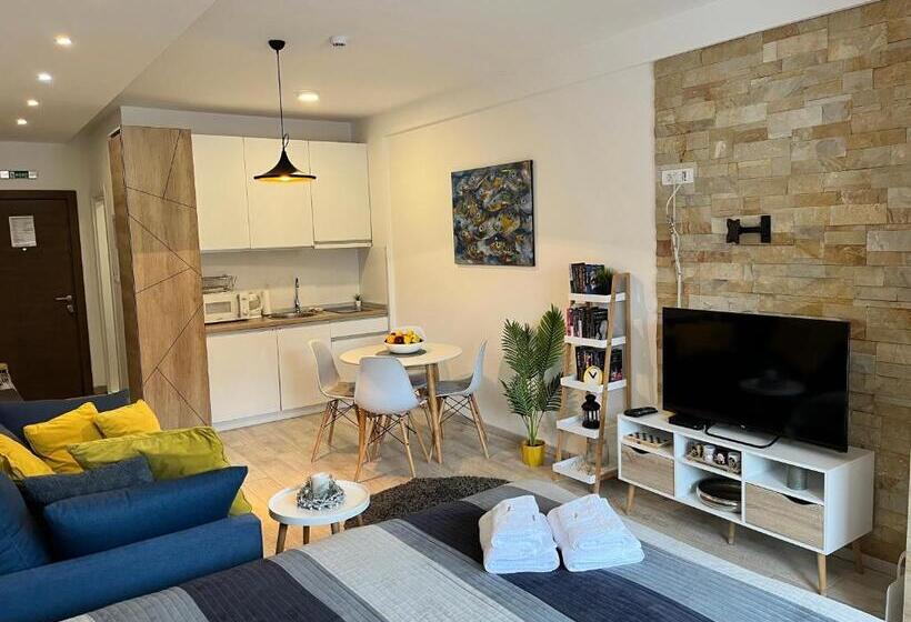 آپارتمان 1 خوابه با تراس, Milmari Resort   Apartman L43