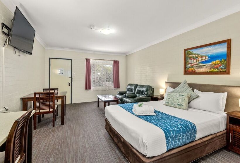 수피리어 룸 퀸 침대, Sanctuary Resort Motor Inn