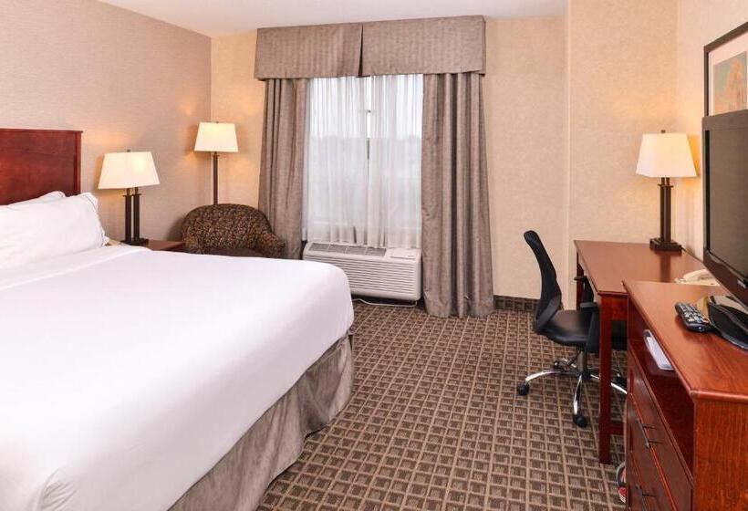 キングサイズベッドのスタンダードルーム, Holiday Inn Express Edmonton North, An Ihg