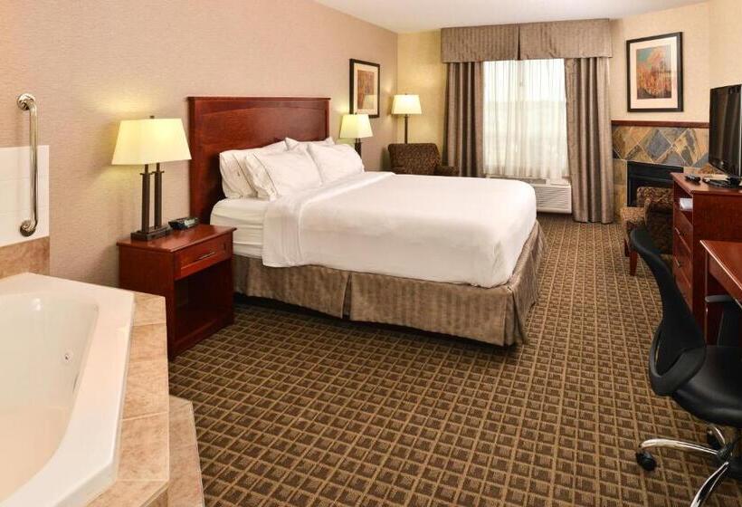 キングサイズベッドのデラックススイート, Holiday Inn Express Edmonton North, An Ihg