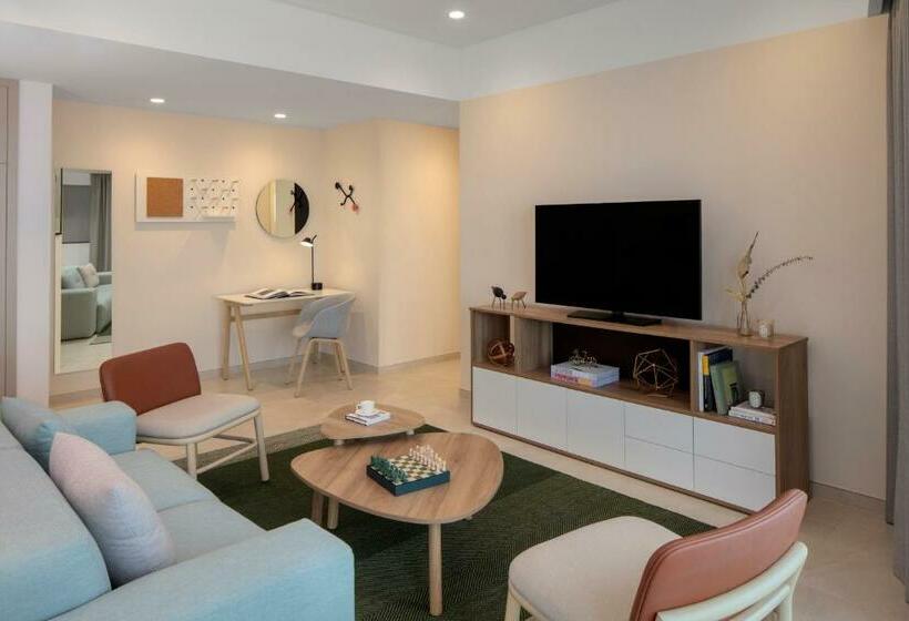 Люкс 2 Спальни, Staybridge Suites Dubai Financial Centre, An Ihg