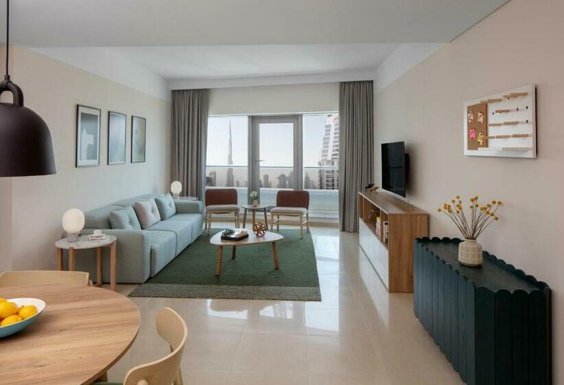 Люкс 3 Спальни, Staybridge Suites Dubai Financial Centre, An Ihg