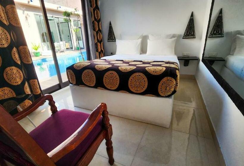 اتاق سوپریور با چشم‌انداز استخر, Villa Das Arábias Boutique