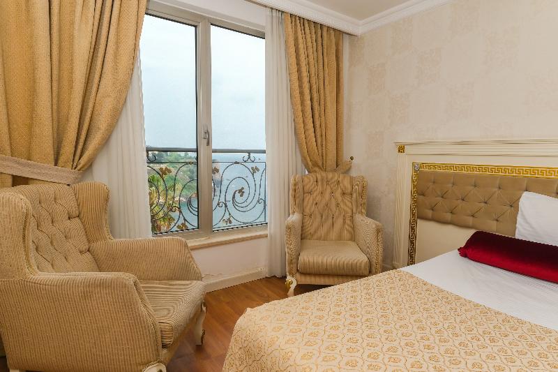 اتاق استاندارد با چشم‌انداز دریا, Bilem Hotel Beach & Spa