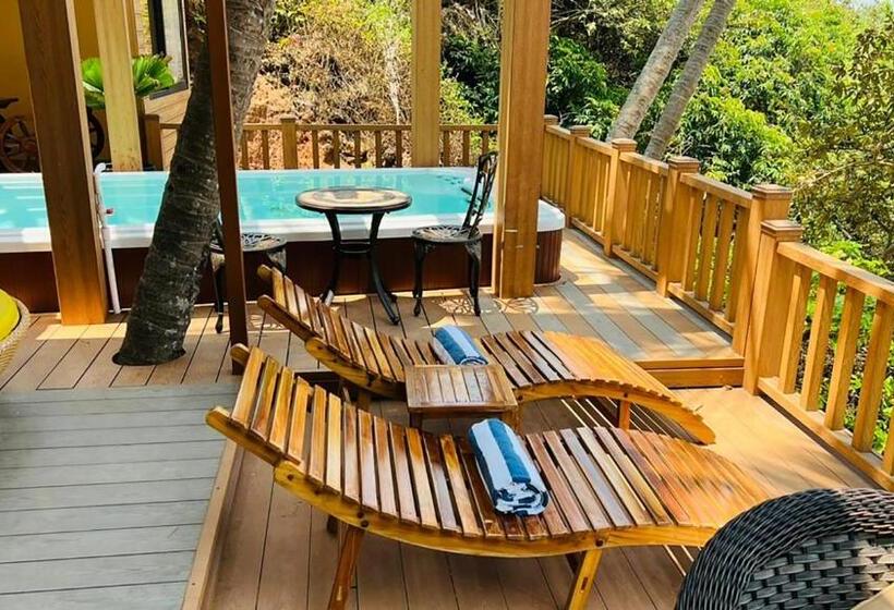 Вилла 1 Спальня Вид на Море, Cola Goa Beach Resort