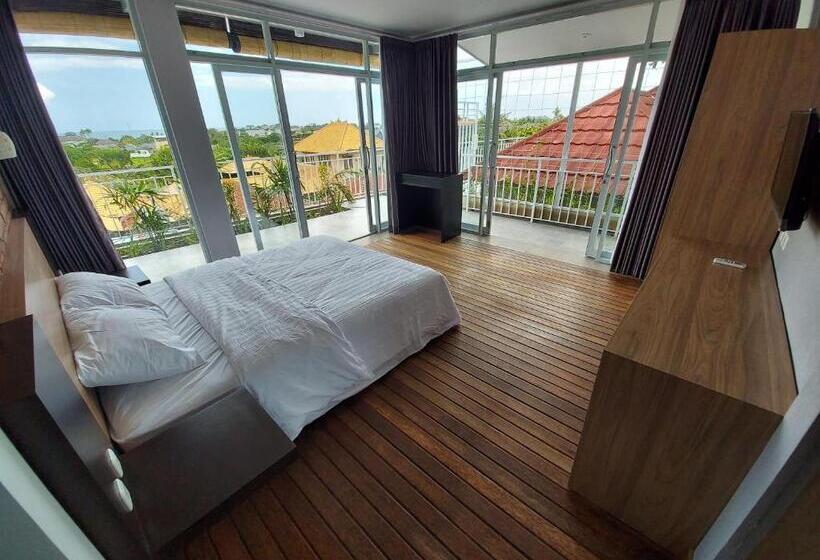 Quarto Estandar Vista Mar, Lushy Hostel Canggu