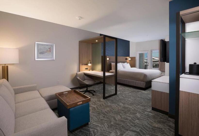 מיטת קינג בסוויטה, Springhill Suites By Marriott Amelia Island