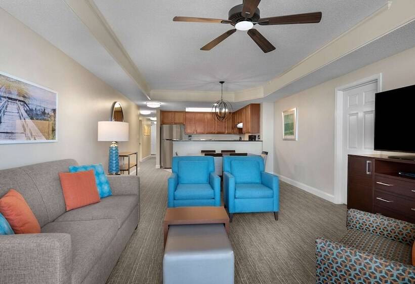 3 Bedroom Suite, Hilton Grand Vacations Club Anderson Ocean Myrtle Beach