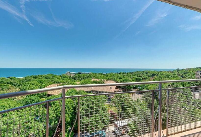 Quarto Standard Vista Mar Lateral com Sacada, Elena Hotel And Wellness   All Inclusive