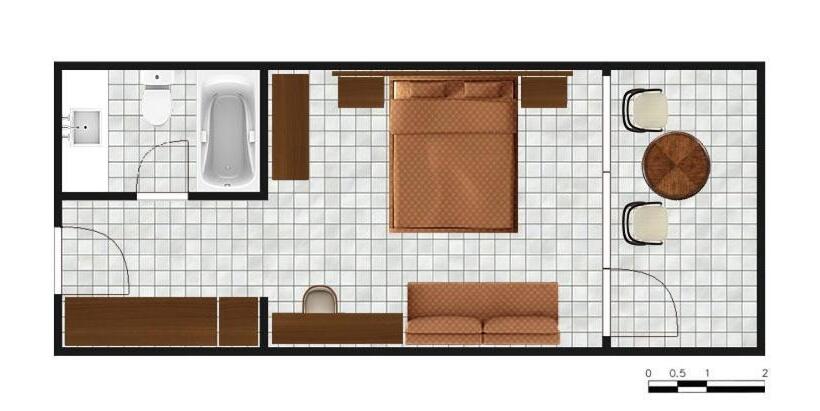 Habitació Estàndard Vista Jardí, Xenios Theoxenia