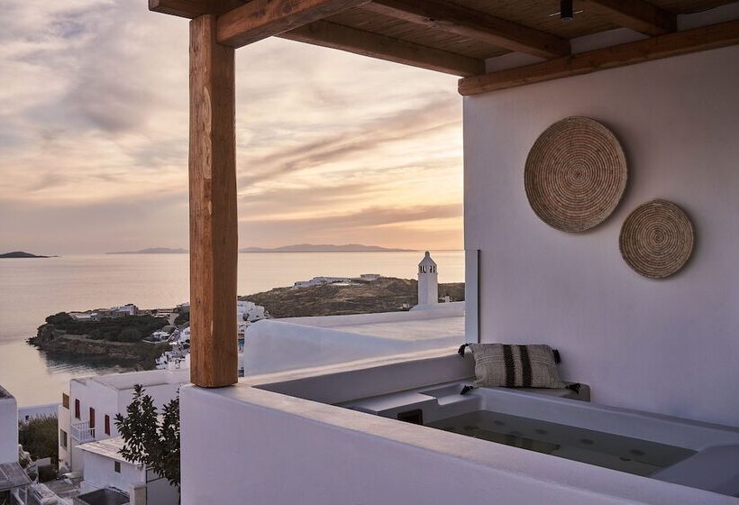 Люкс Вид на Море, Amyth Of Mykonos Agios Stefanos