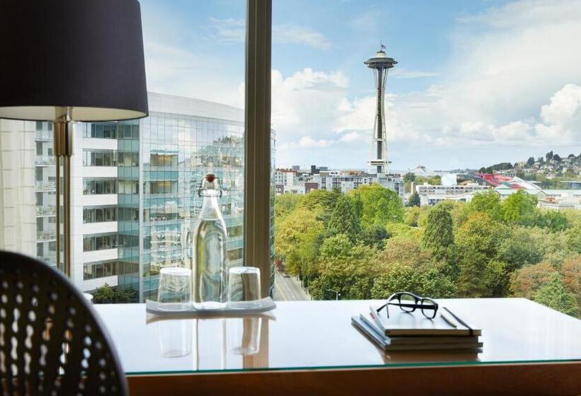 带观景的豪华间, Denny Park Hotel Seattle