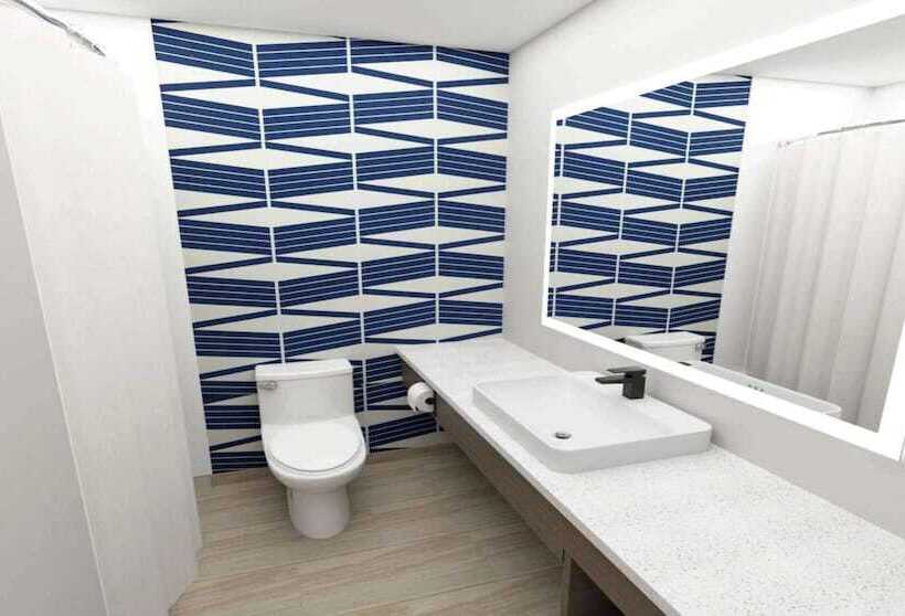 اتاق استاندارد با 2 تخت دوبل, Best Western Plus Lower South End