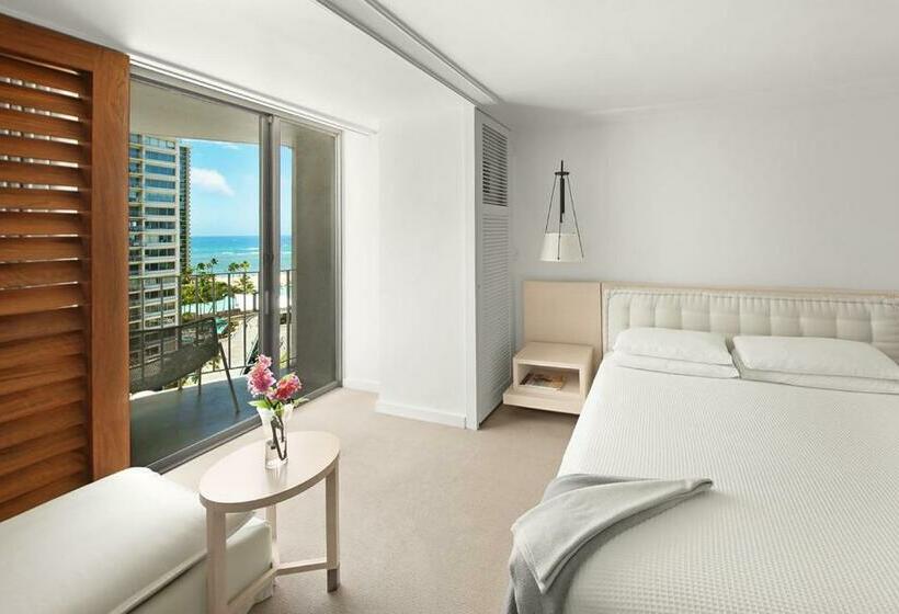 اتاق استاندارد با تخت بزرگ, Hilton Vacation Club The Modern Honolulu